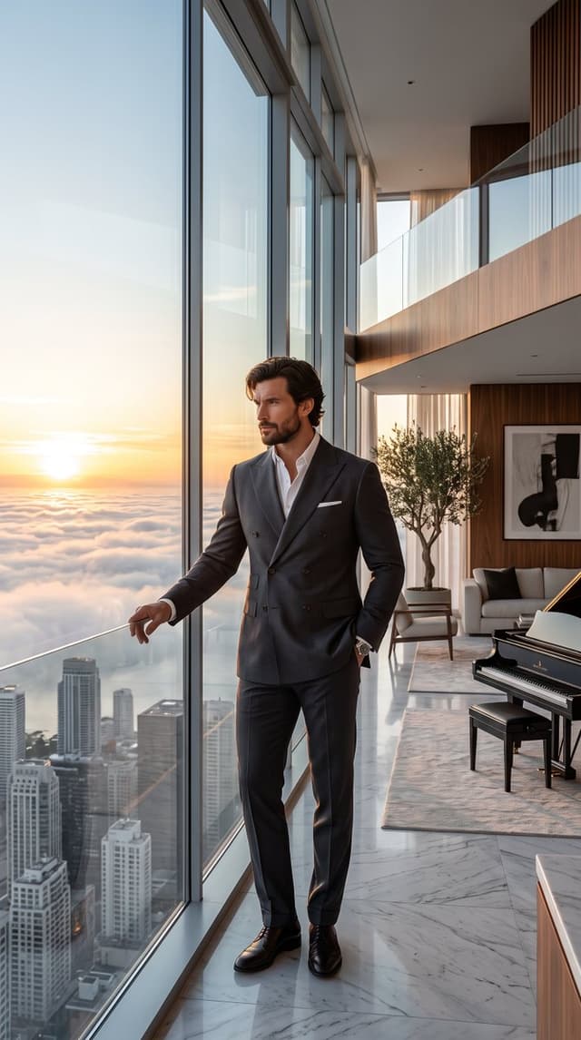 Profile / Avatar - Luxury Skyscraper Penthouse Portrait — output