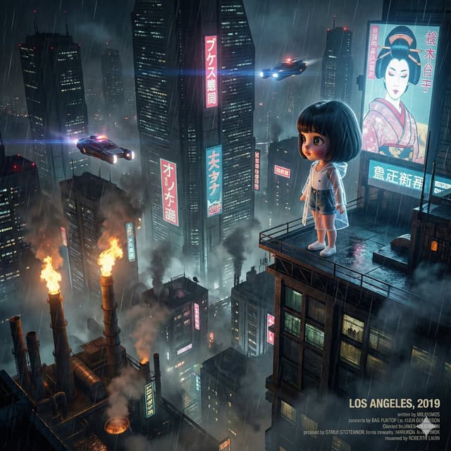 YouTube Thumbnail - Blade Runner Opening Style Image — output