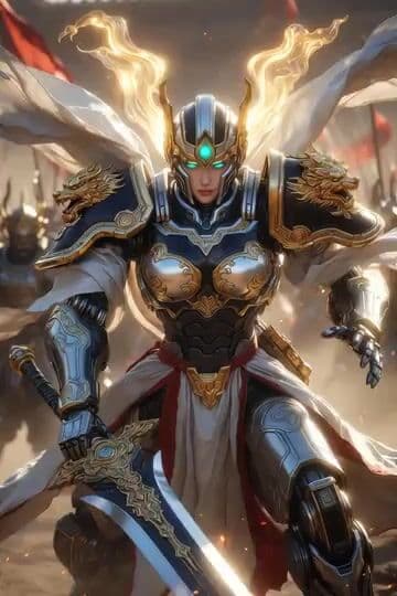 Imperial Dragon Mecha Warrior — cover