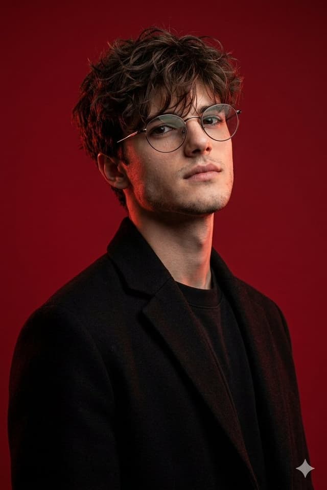 Profile / Avatar - Brutal Studio Red Backdrop Portrait — output