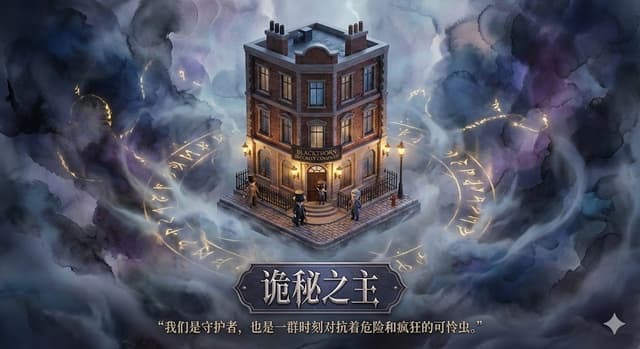 3D Diorama Poster for 'Lord of the Mysteries' — output