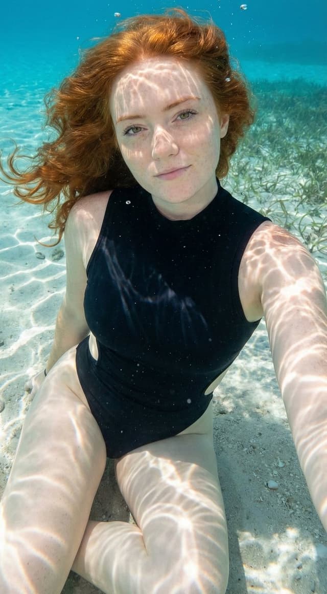 Product Marketing - Underwater Portrait on the Seafloor — output