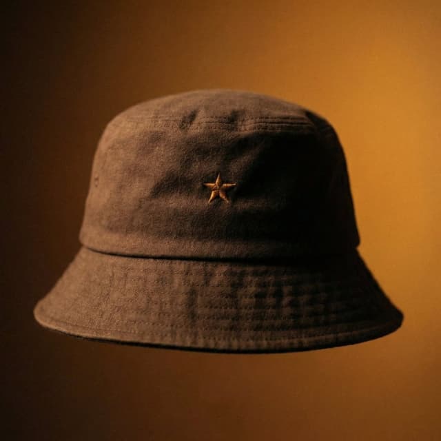 E-commerce Main Image - Luxury Bucket Hat Product Editorial — output