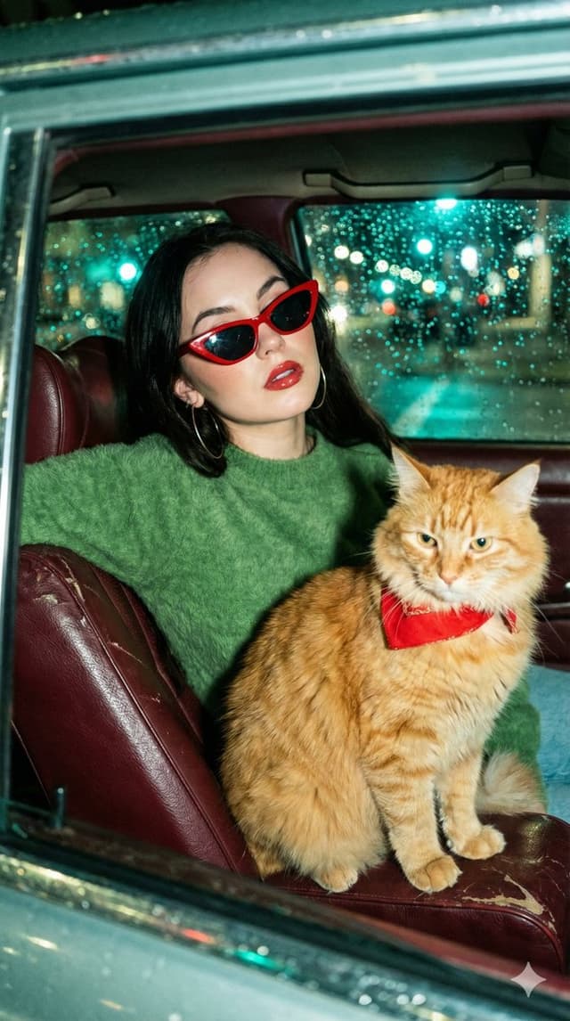 Wong Kar-wai Cinematic Flash Photography Prompt — output