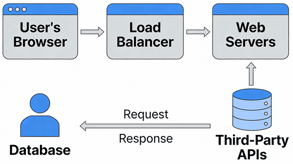 Web Application System Architecture Diagram — output