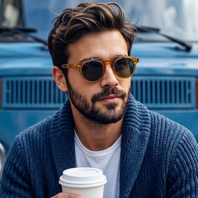 Profile / Avatar - Rugged Sophisticated Urban Male Portrait — output