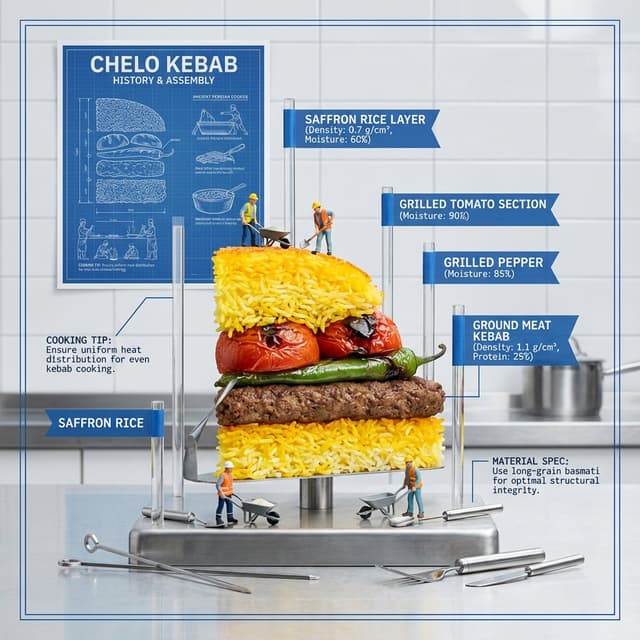 Infographic / Edu Visual - Exploded Food Diagram Technical Photography Prompt — output