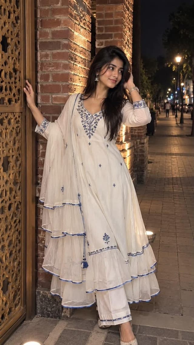 Social Media Post - Traditional Outfit Night Portrait — output