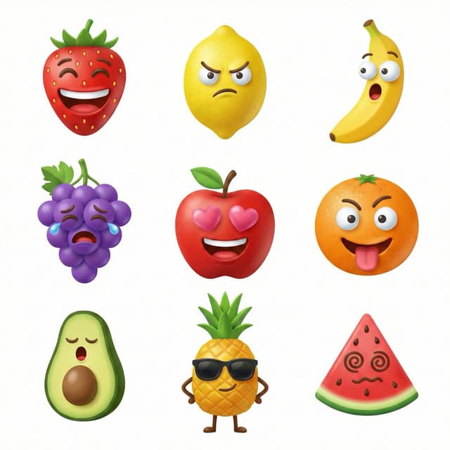 3D Icon Collection Grid Generator — output