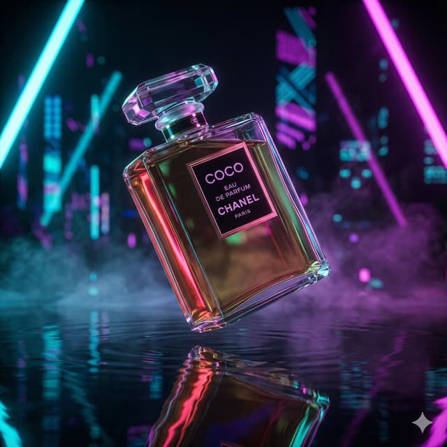 Neon Sci-Fi Product Photography Template — output