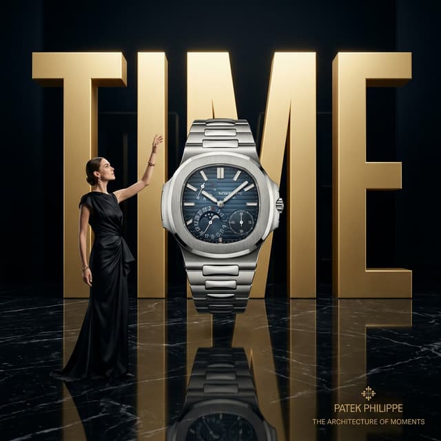 Product Marketing - Cinematic Luxury Watch Advertisement Prompt — output
