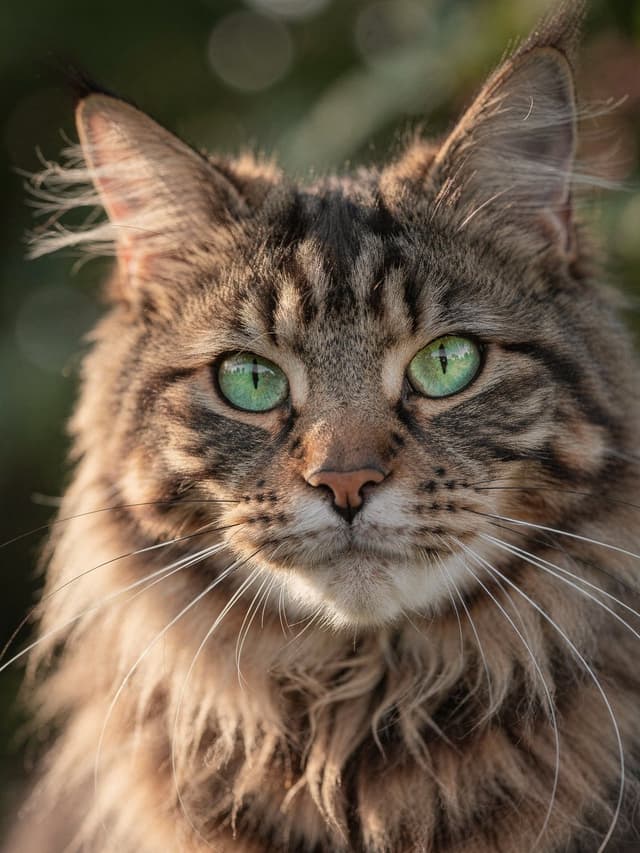 Hyper-Realistic Maine Coon Portrait — output