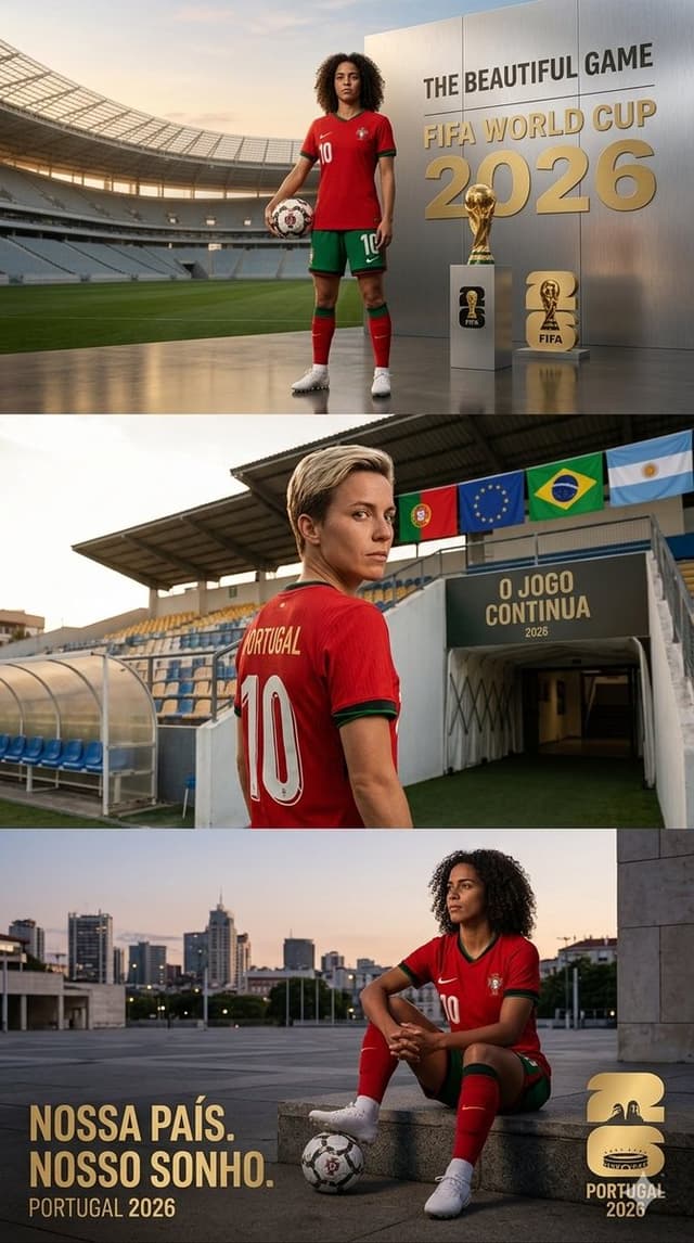 Social Media Post - Portugal World Cup 2026 poster — output