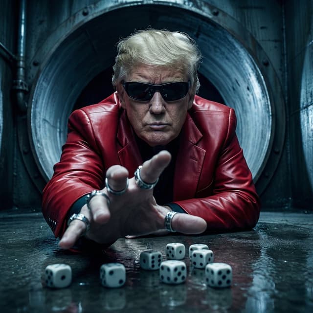 Surreal Cinematic Portrait of Donald Trump — output