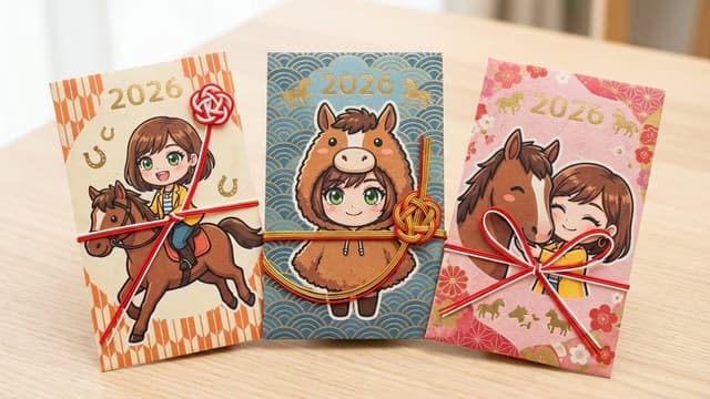 Year of the Horse Pochibukuro (Envelope) Prompt — output