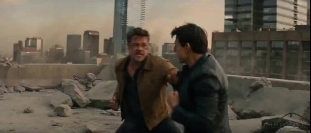 Brad Pitt vs Tom Cruise Fight Scene Prompt — cover