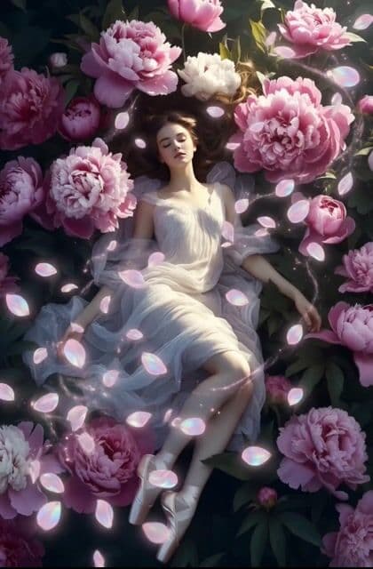 Soft Pink Peonies Dreamscape — cover