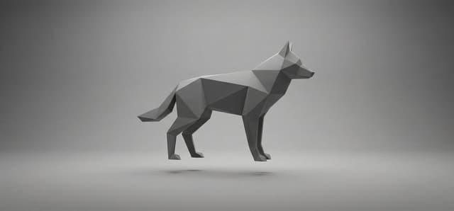 Abstract Geometry Portrait in Zen Space — output