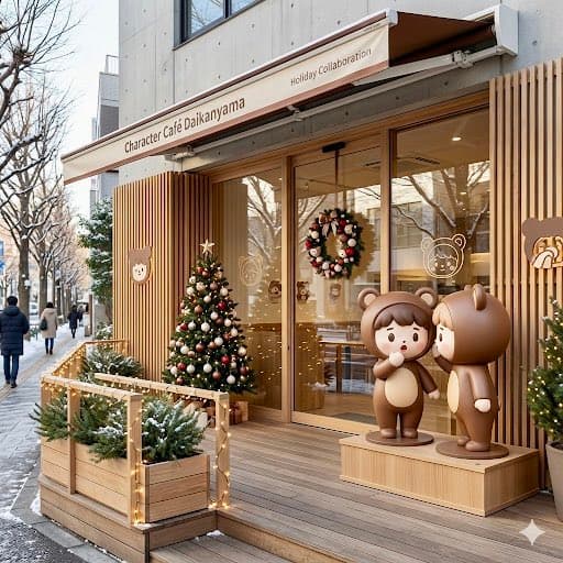 Daikan-yama Collaboration Cafe Generator (Christmas Theme) — output