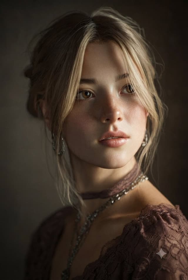 Profile / Avatar - Painterly Studio Portrait — output