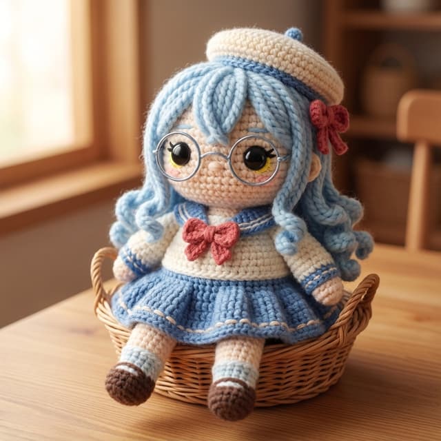 E-commerce Main Image - Amigurumi Style Conversion Prompt — output