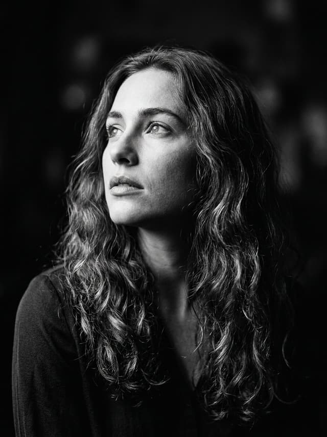 Profile / Avatar - Black and White Chiaroscuro Portrait — output