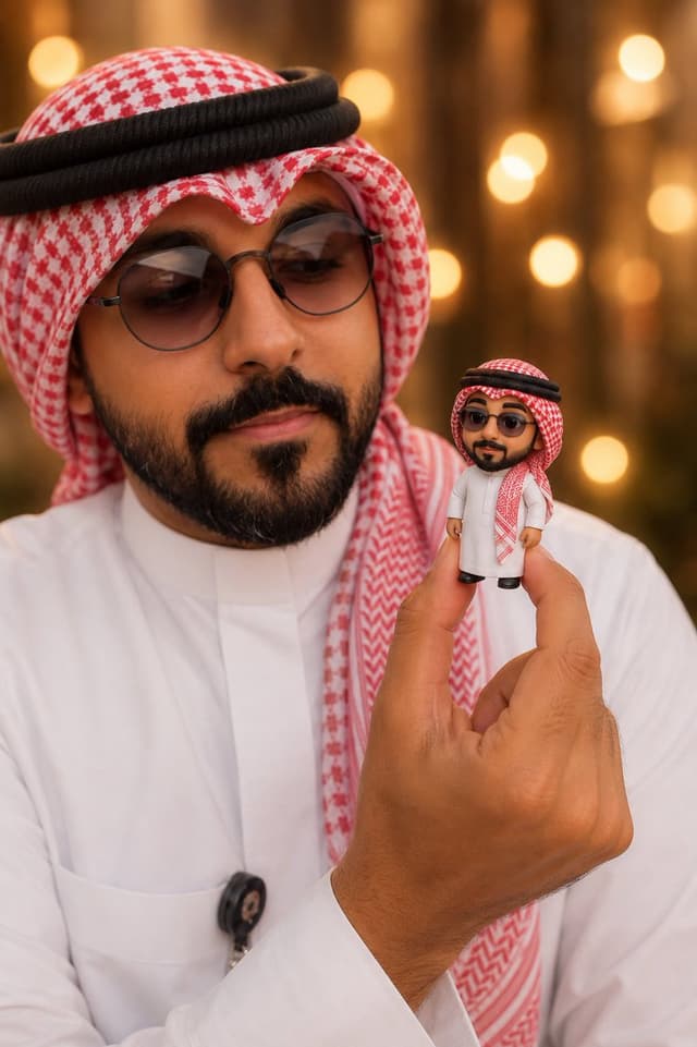 Profile / Avatar - Miniature Toy Self Portrait — output