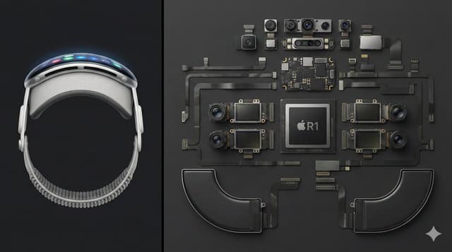 Deconstructed Apple Vision Pro Comparison Photography — output