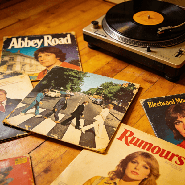 Vintage Vinyl Records Collection — output