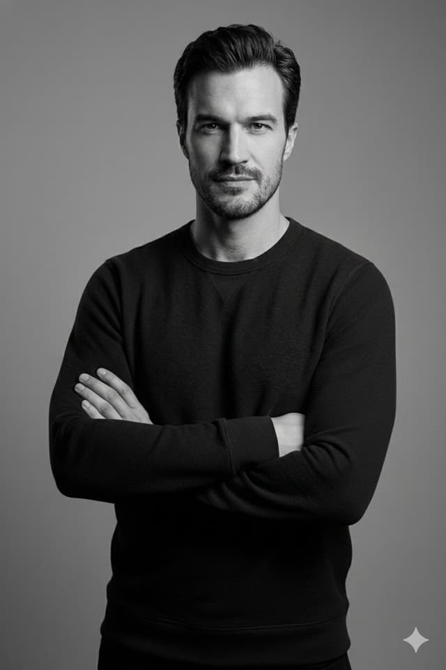 Profile / Avatar - High-Contrast Monochrome Studio Portrait — output