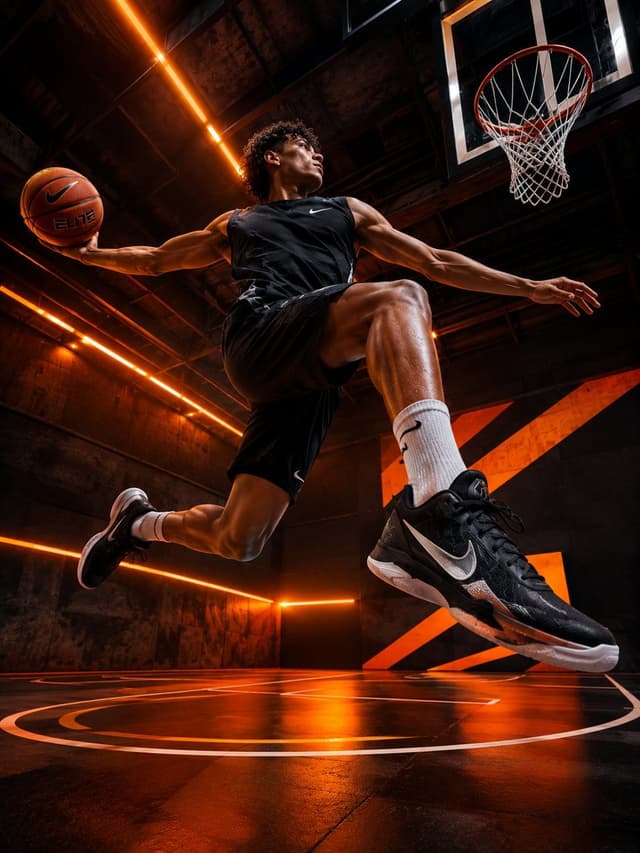 Product Marketing - Futuristic Sports Campaign Perspective — output
