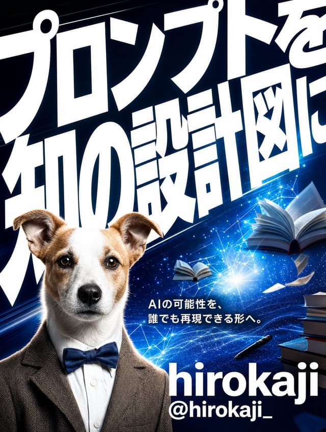 Product Marketing - Japanese AI Prompt Designer Poster — output