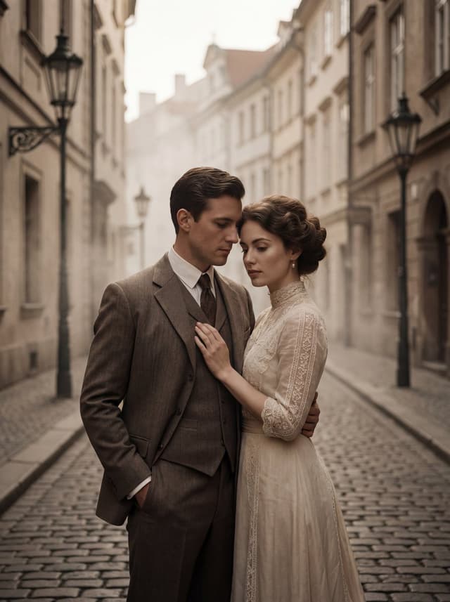 Product Marketing - Ultra-Premium Cinematic 1900s Couple Portrait — output
