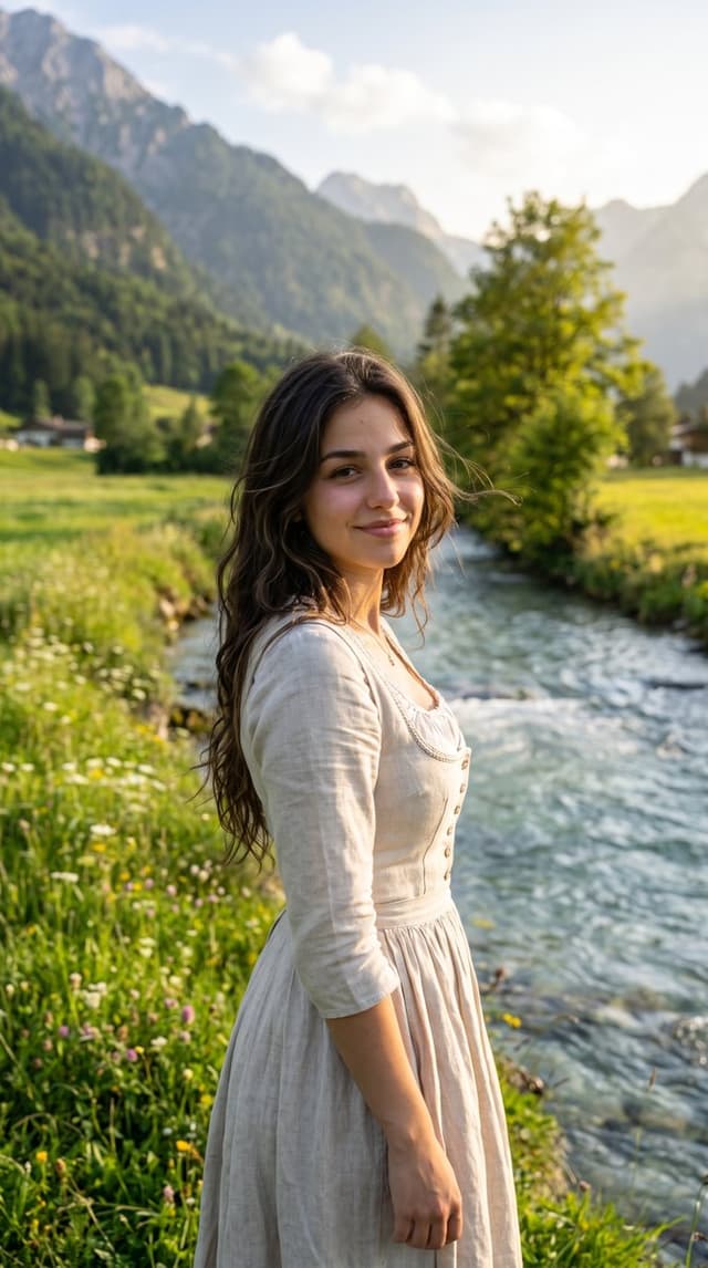 Profile / Avatar - Cinematic Rural Village Portrait — output