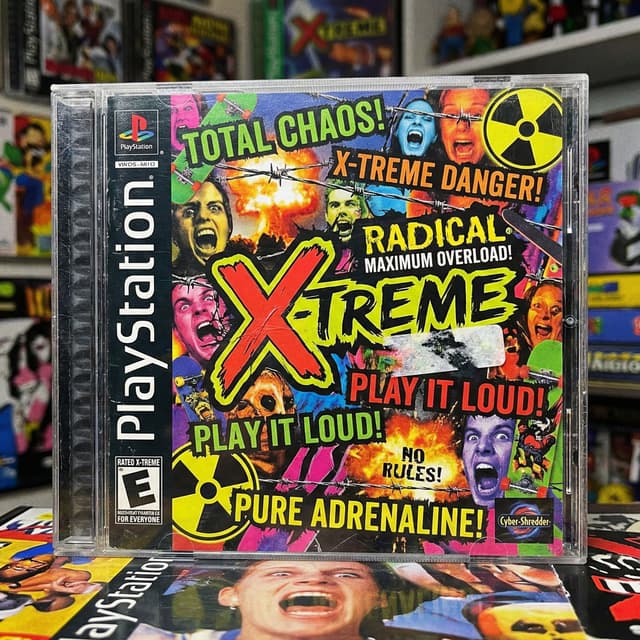 Game Asset - X-Treme 90s PlayStation Game Case — output