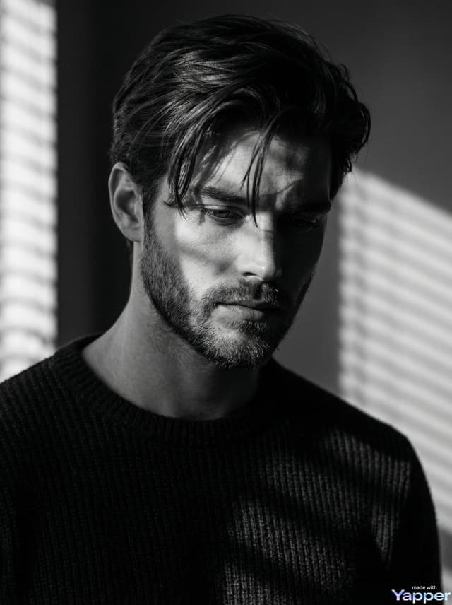 Profile / Avatar - Film Noir Cinematic Black and White Portrait — output