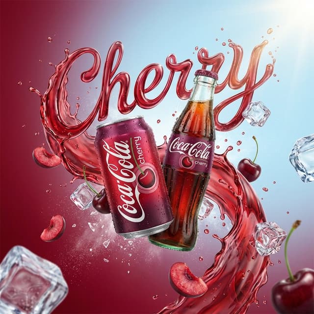 High-End Soda Advertising Visual — output