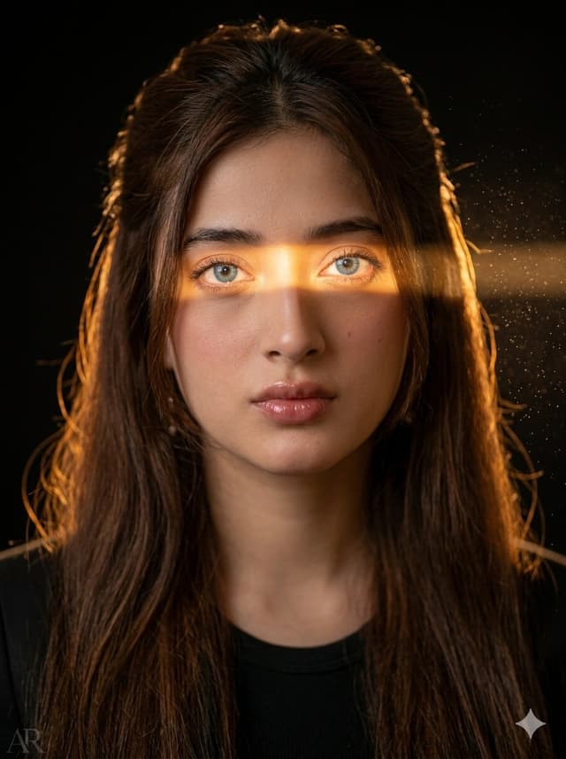 Comic / Storyboard - Golden Sunbeam Portrait — output