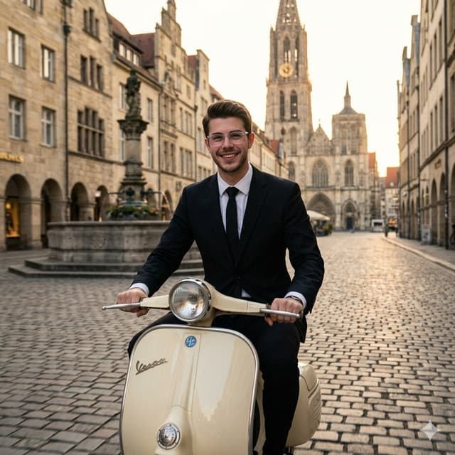 E-commerce Main Image - Vintage European Scooter Ride — output