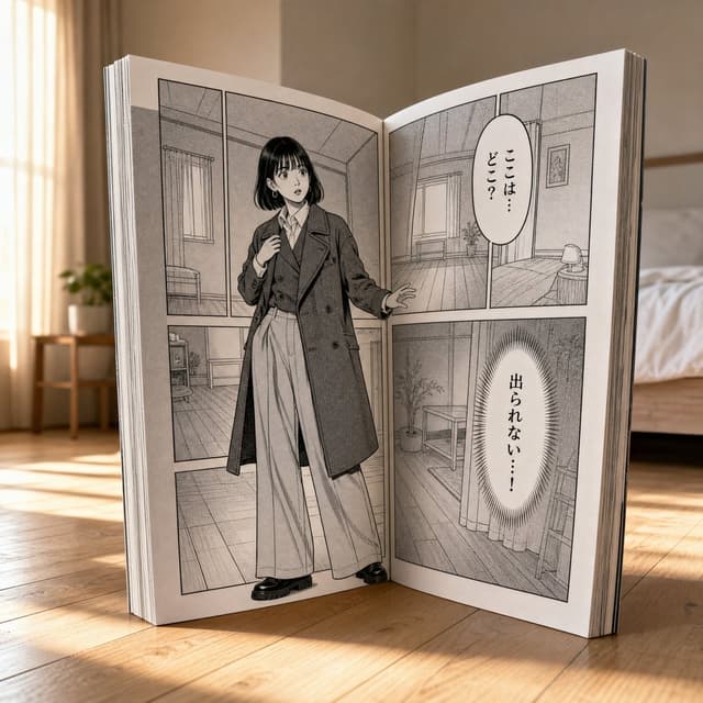 Comic / Storyboard - Manga Book Escape Storyboard — output