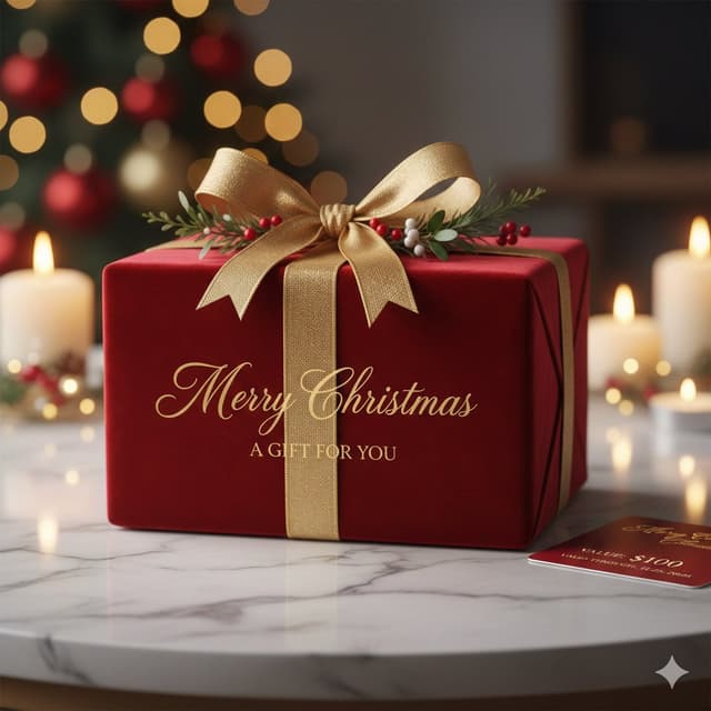 Product Marketing - Cinematic Christmas Gift Card Design Prompt — output