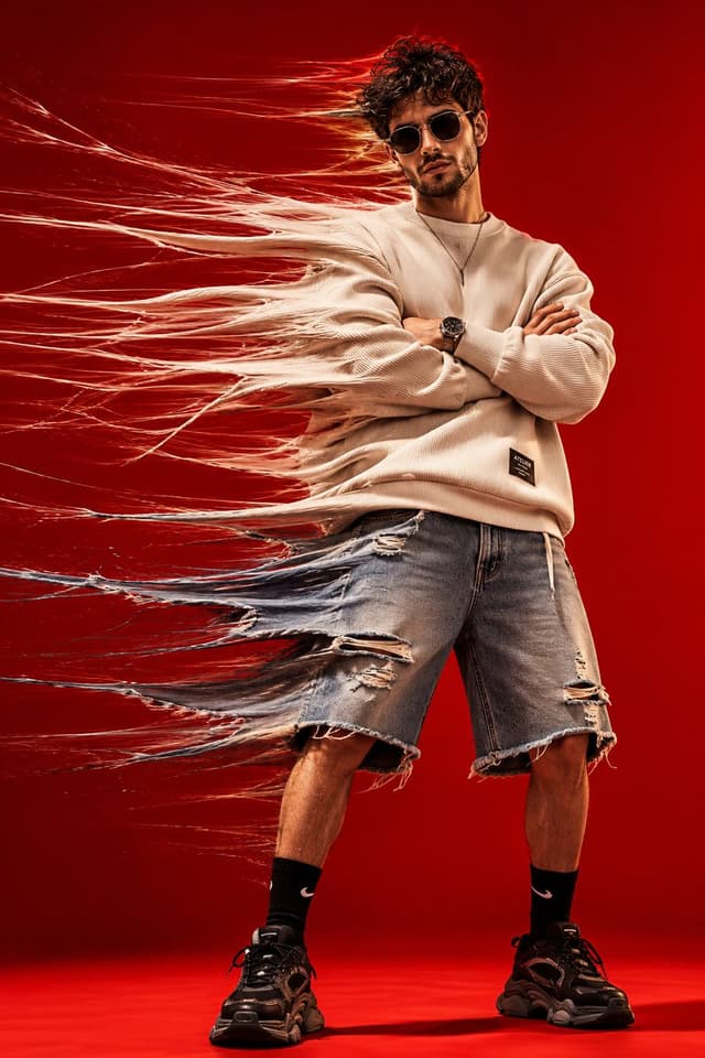 Product Marketing - Kinetic Motion Fashion Portrait — output