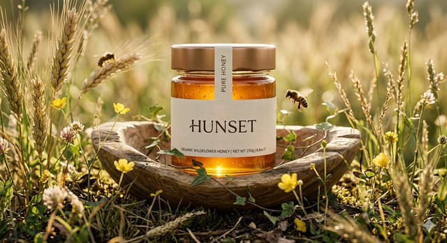 E-commerce Main Image - Ultra-Realistic Cinematic Honey Product Shot — output