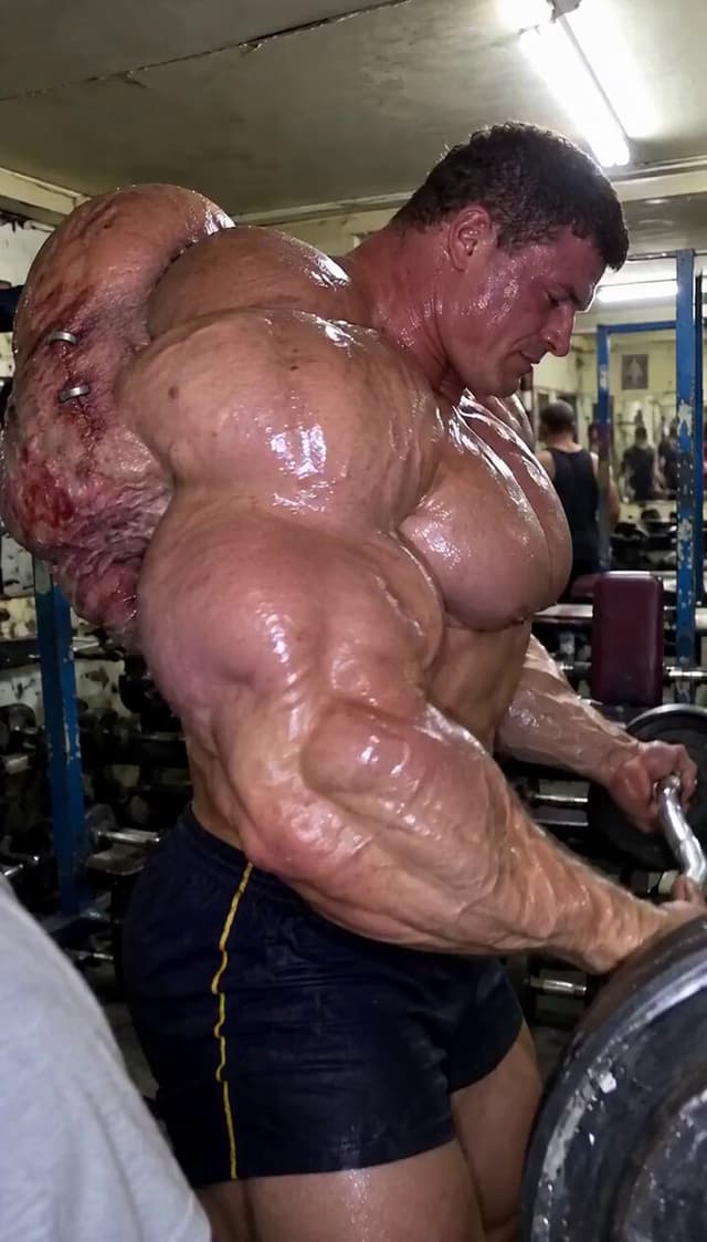 Grok Imagine Video Prompt: Realistic Gym Horror Transformation — cover