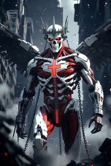 Cybernetic Skeleton Warrior Cinematic — cover
