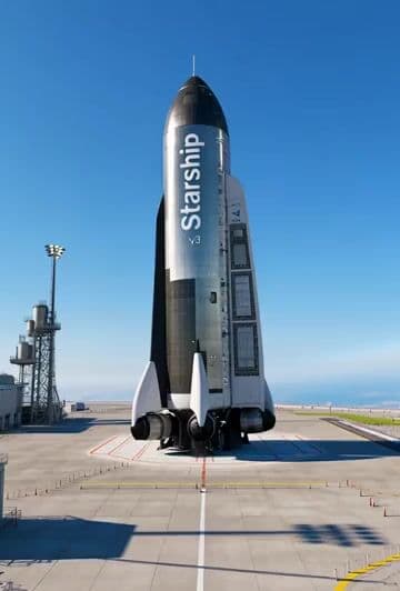 Starship v3 ready for Mars exploration — cover