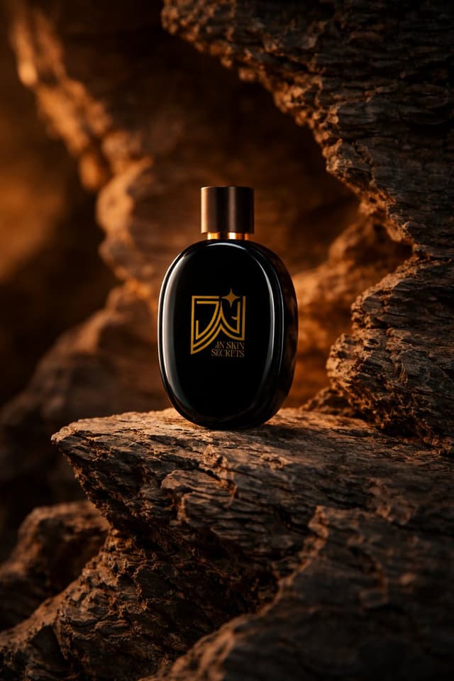 E-commerce Main Image - Ultra-realistic Cinematic Product Photograph of Perfume Bottle — output