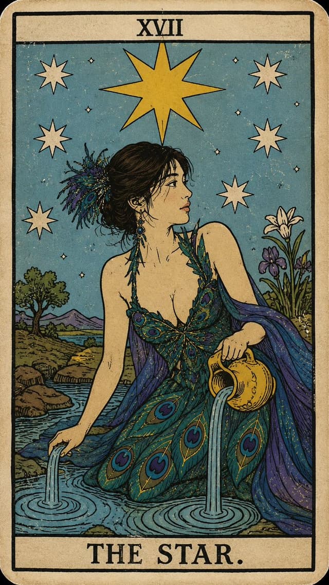 Comic / Storyboard - Personalized Rider-Waite Tarot Card — output