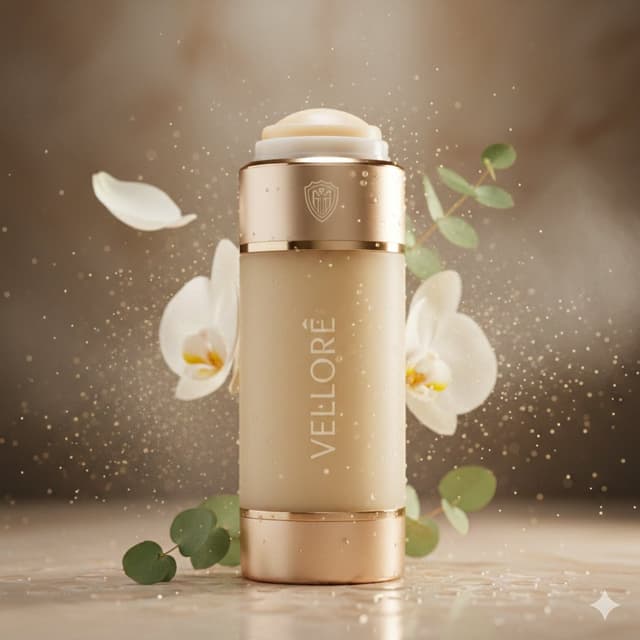 E-commerce Main Image - Luxury Deodorant Product Ad Prompt (VELORÉ) — output