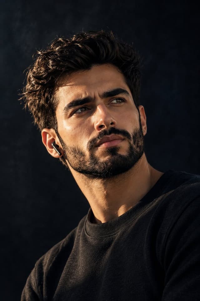 Product Marketing - Cinematic Male Portrait Prompt — output